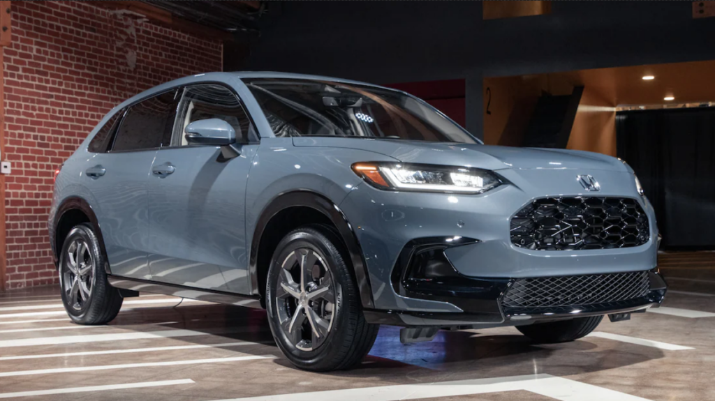 2023 Honda HR-V Press Reveal at MG Studio Small SUV Crossover front right