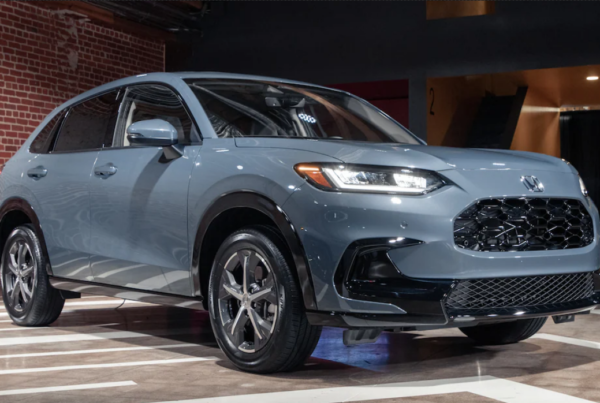 2023 Honda HR-V Press Reveal at MG Studio Small SUV Crossover front right